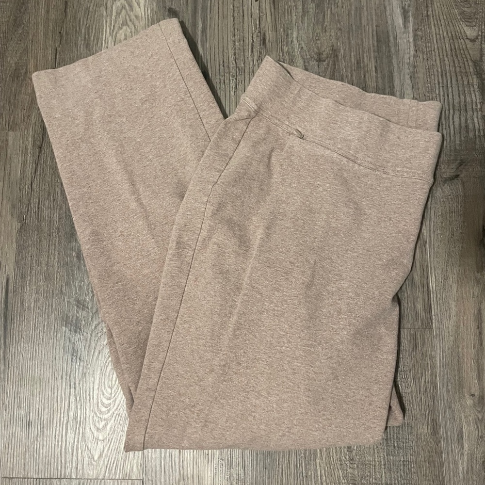 Lands' End Women's Tan Straight Leg Pants